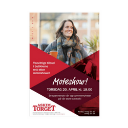 Moteshow torsdag 20.april!